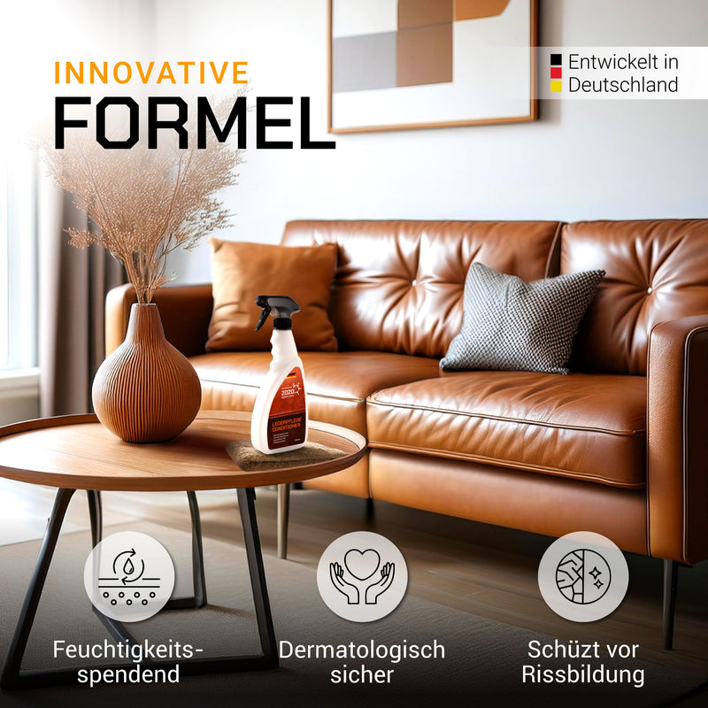 2020 Polychrom Leather Care for Furniture, Leather Couch, Bags, Jackets & Saddles - 500ml, Skin-Friendly, Safe to Use, Pleasant Fragrance - BeesActive Australia