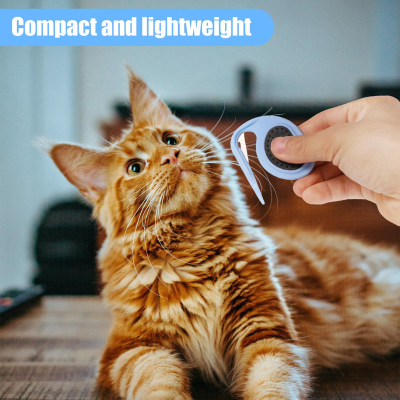 4pcs Pet Knotting Combs, Cat Knotting Detangler Comb with Stainless Steel Blade, Pet Dematting Combs Dog Knotting Blade Comb Hair Grooming Tool for Dogs Kitten Puppy - BeesActive Australia