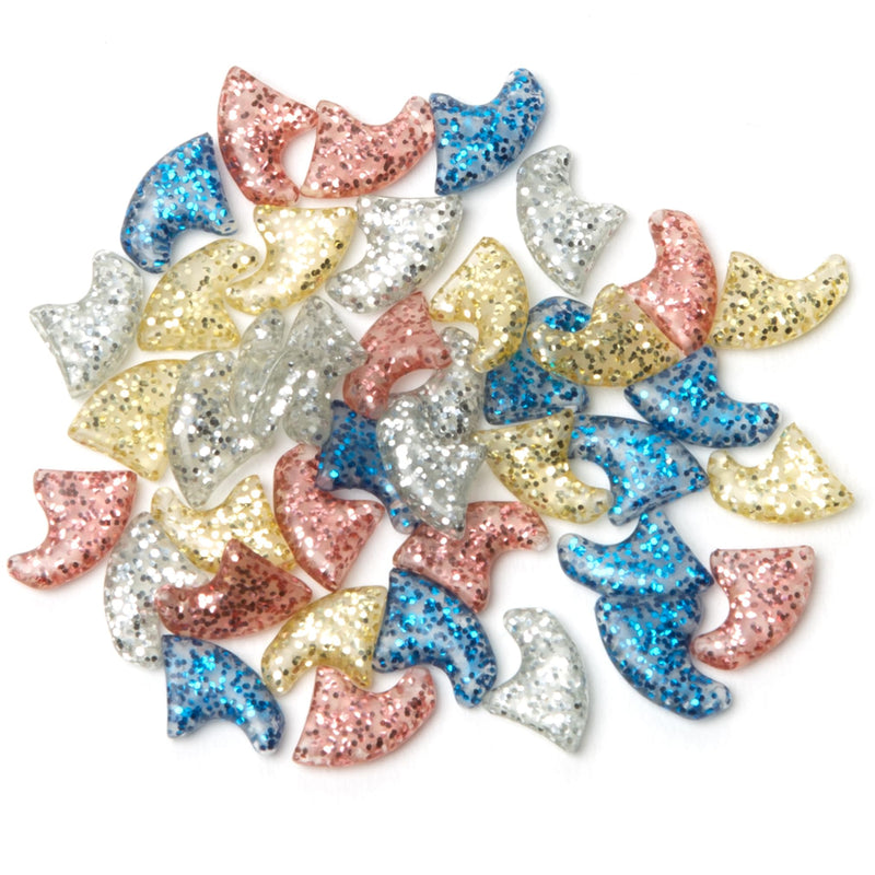 Soft Claws Nail Caps for Cats Made in USA - 40 Cat Claw Caps for 4-6 Weeks of Protection - Long-Lasting Cat Scratch Deterrent for Furniture - Sparkle Variety (Pink, Gold, Silver & Blue), Small Sparkle Variety (Pink, Gold, Silver & Blue) - BeesActive Australia