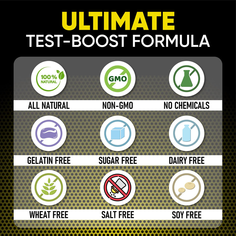 Alpha Enlargement Pills for Men - Increase 2 in 60 Days Male Enhancing Supplement - Horny Goat Weed Muscle Builder - Testosterone Booster for Men - Energy, Strength, Stamina, Endurance, Performance