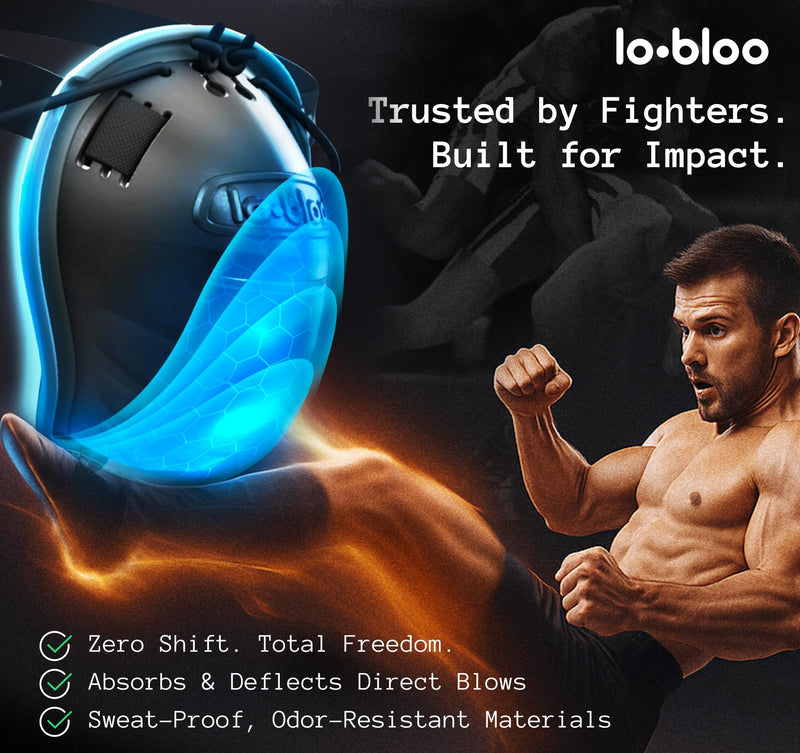 lobloo MMA Cup – Engineered Performance Protection for Mixed & Standing Martial Arts | Slim Lock Fit, Ultra-Durable Defense | Made in Sweden Adult Size +16yrs - BeesActive Australia