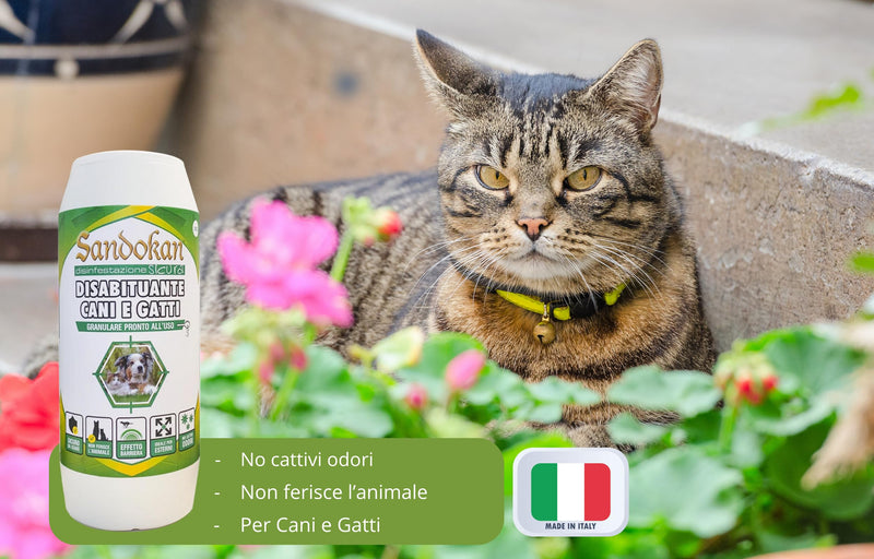 Sandokan Repellent for Dogs and Cats, 1000 ml granules, creates a natural defense barrier - BeesActive Australia