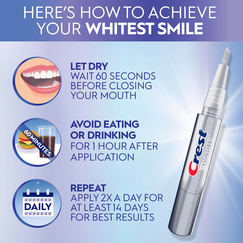 Crest 3DWhite Easy-to-Use Teeth Whitening Pen - BeesActive Australia