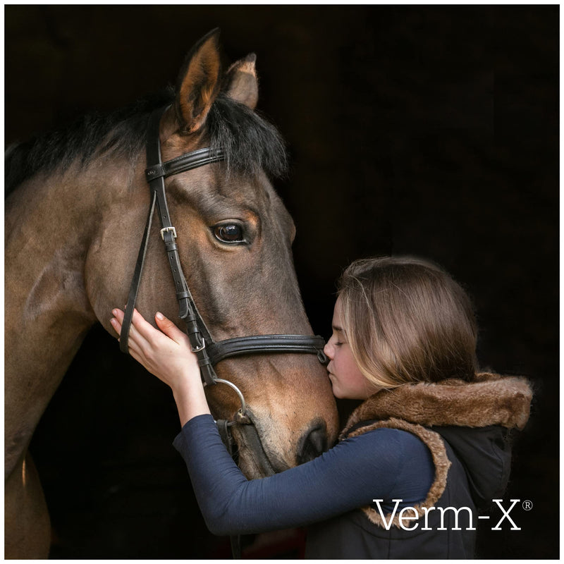 Verm-X All Natural Powder for Horses and Ponies. Supports Intestinal Hygiene. Vet Approved. UFAS Assured. Restores and Maintains Gut Vitality. Wormwood Free Recipe.