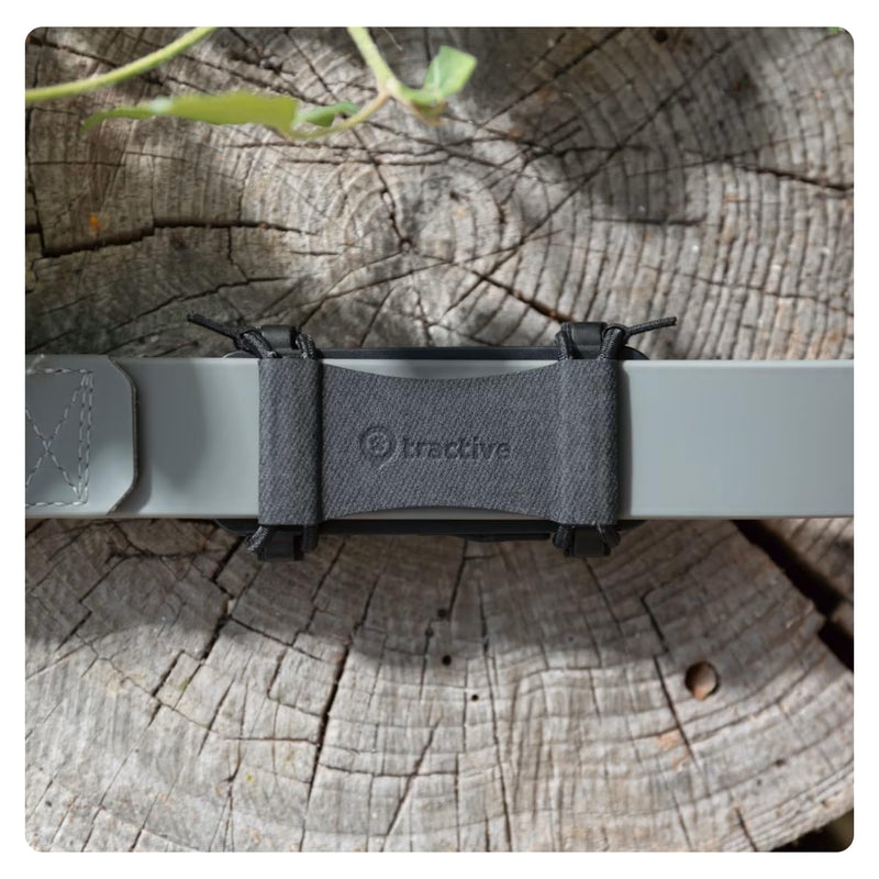Tractive 2 PCS. Textile clips for Tractive Dog 6 GPS Tracker (Black) - L - BeesActive Australia