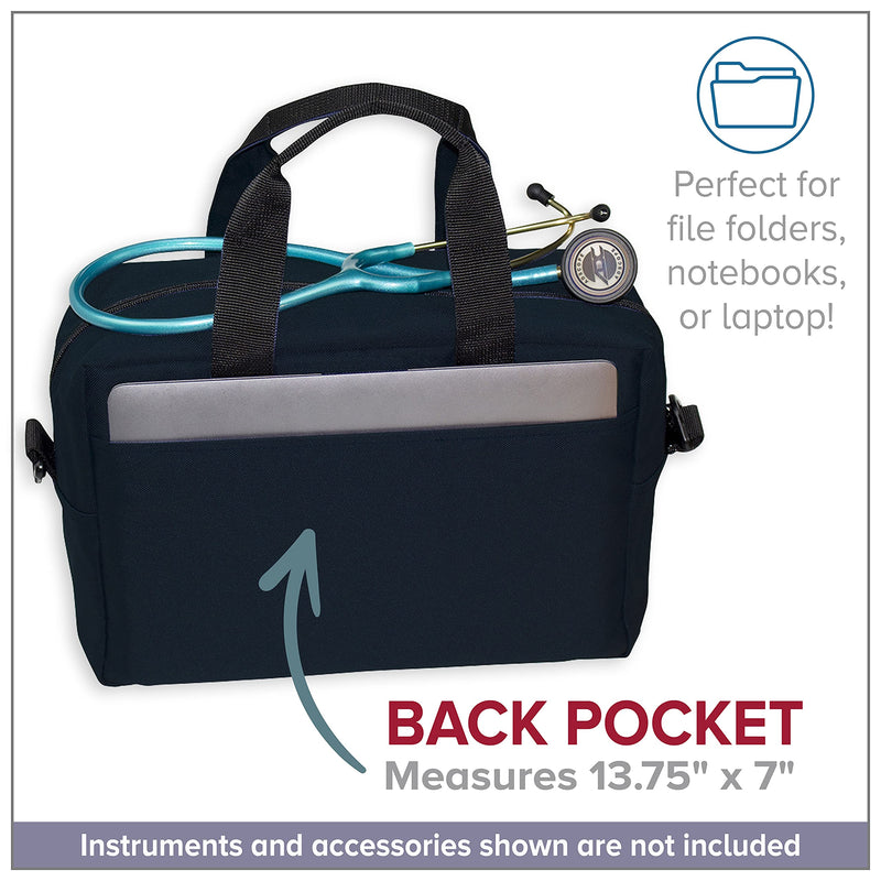 ADC 1024 Nurse/Physician Nylon Medical Equipment Bag Black