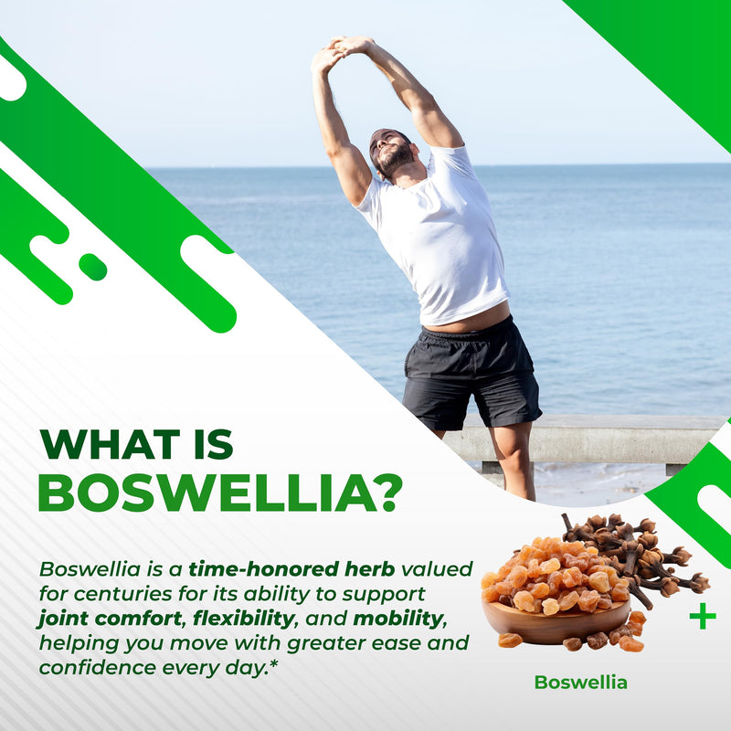 Boswellia with Cloves, Ginger, Turmeric, Vitamin C, Hyaluronic Acid, MSM, Devil's Claw ‚Äì Supports Joint Health, Digestive Wellness* & Nutrient Absorption* ‚Äì Made in The USA 150 count (pack of 1)