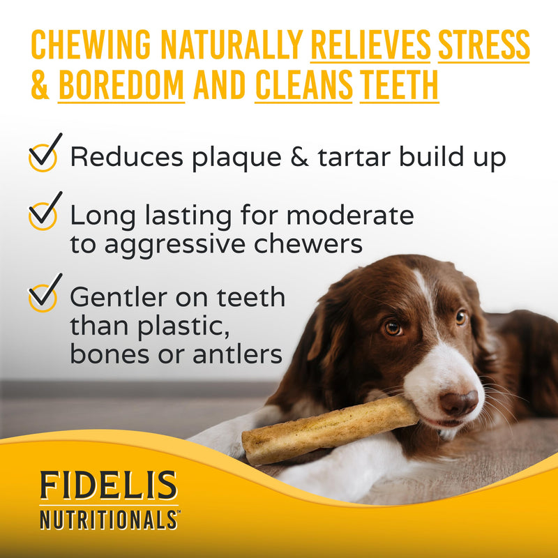 FIDELIS Skin and Coat Supplement for Dogs (120 Vitamin Soft Chews) - Fidelis Collagen Chews Sticks for Dogs – Natural, Healthy Chew for All Dog Sizes 4 Pack - BeesActive Australia