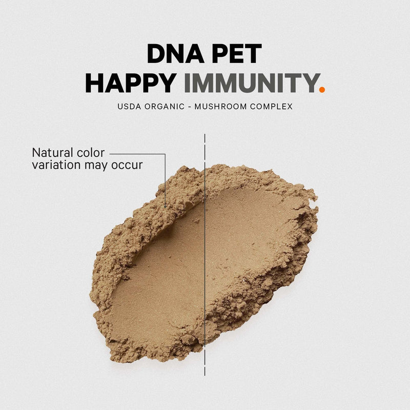 Happy Immunity USDA Certified Organic Mushroom Complex for Dogs, Organic Cordyceps Shiitake Reishi, Vegan Mushroom Blend Powder Canine Supplement, Advanced Mushroom Mix, Non-GMO, 3.5 oz - PawsPlanet Australia
