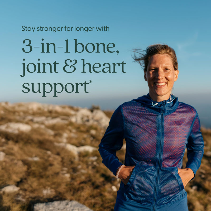 New Chapter Bone Strength Tiny Tabs Organic Calcium, 120 Tiny Tabs | Plant-Based USDA Organic Calcium with Magnesium, Vitamin D3+K2 for Bone Health, Joint Mobility and Heart Support Unflavored 120 Count (Pack of 1)