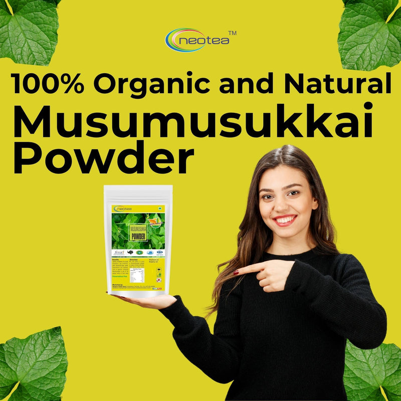 Flax Musumusukkai Powder | Mukai Maderaspatana Powder 300 Gm Pack of 1 | Natural Herbal Supplement | Organic and Non-GMO | Ayurvedic Wellness and Health Support