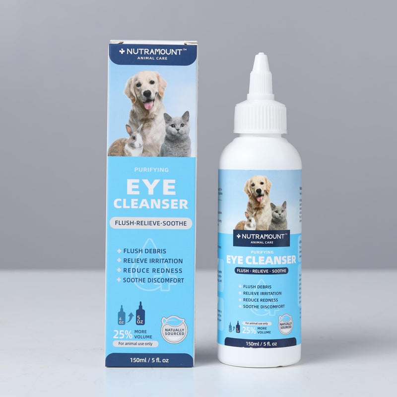 Eye Cleanser 150ml/5 fl.oz for Dogs, Cats, and Livestock Deep Clean Eye Solution 1 Piece