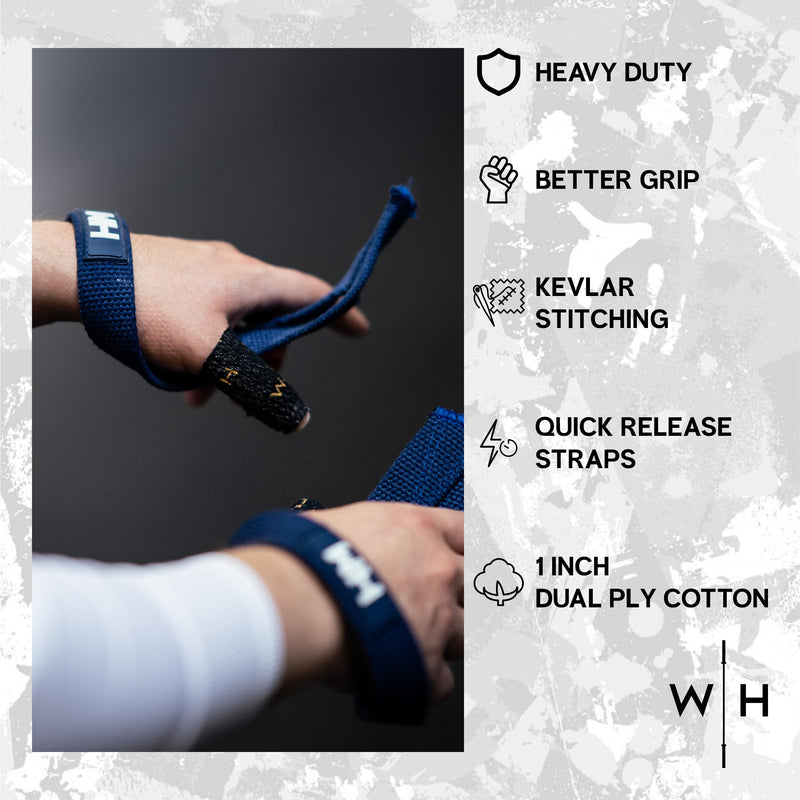 Weightlifting House lifting Wrist Straps - Hand Wraps for Olympic Lifting, Snatch, Pulls, and Deadlift straps. Weight lifting wrist wraps, gym accessories for women and men, Straps for weight lifting. Mint