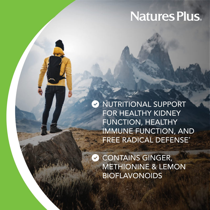 NaturesPlus AgeLoss Kidney Support - 90 Tablets - with Vitamin D3 & Magnesium - Vegetarian, Gluten Free - 30 Servings