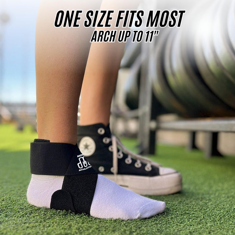 MDUB Ankle X Strap for Achilles Tendon and Planter Fasciitis Support, 1 Pack, Ankle Tendonitis Pain Relief Support Brace, Hiking, Soccer, Basketball, Running, Tennis, Volleyball & Pickleball - BeesActive Australia