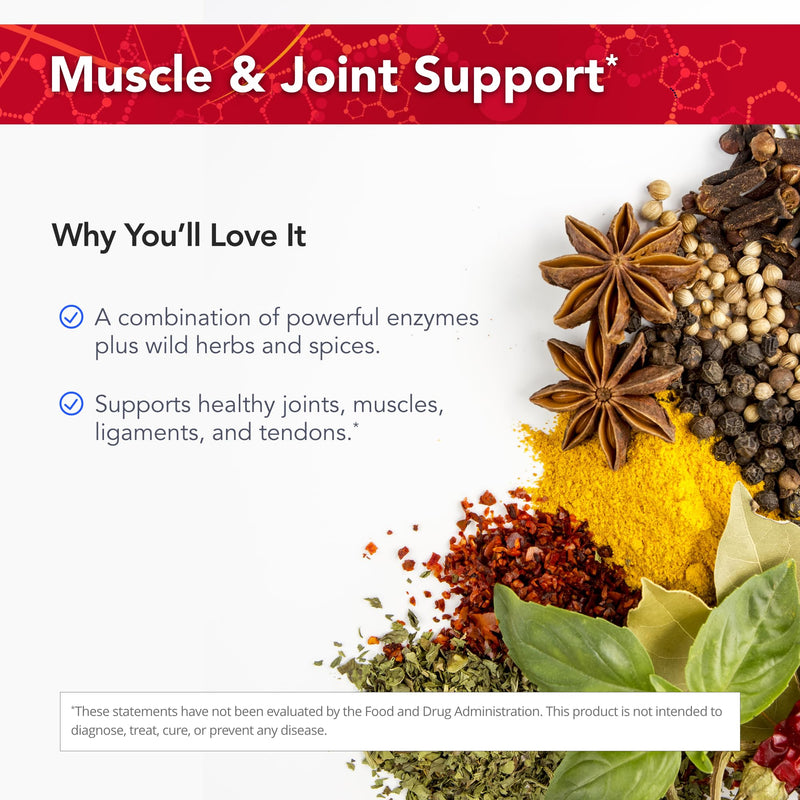 Physician's Strength Infla-ex - 90 Capsules - Muscle & Joint Support - Non-GMO - 45 Servings