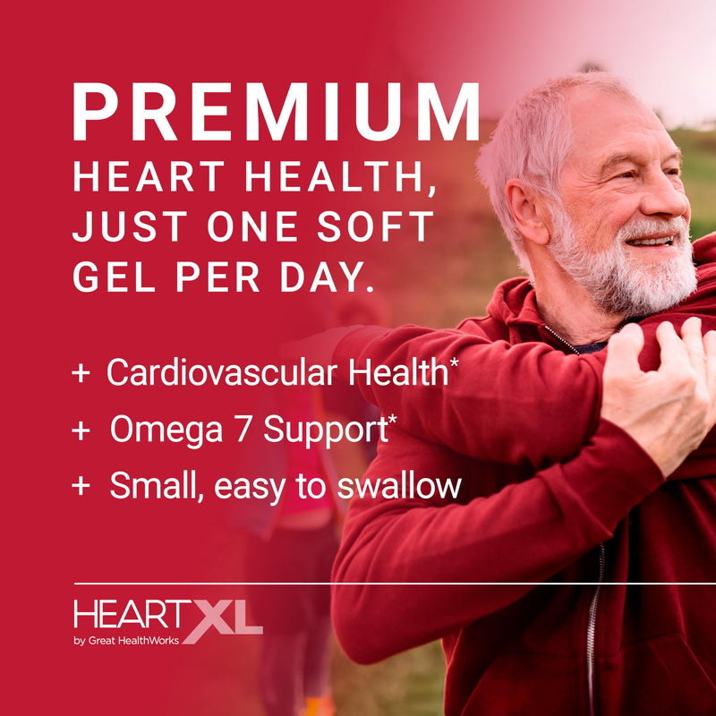 OmegaXL Joint Support Supplement - Natural Muscle Support, Green Lipped Mussel Oil, Soft Gel Pills, Drug-Free, 60 Count + HeartXL 30 Count, High Potency Omega-7 Blend | Natural Joint Support Supplement, Non-GMO, Drug Free, 60 Soft Gels & HeartXL, Conce...