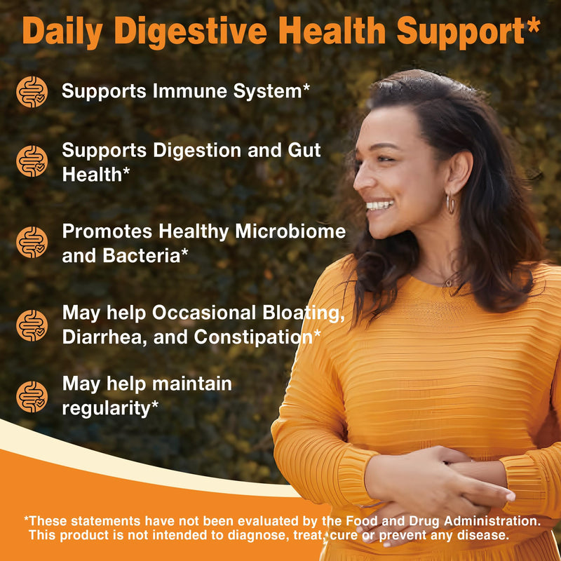 Vitamin World Probiotic 16, 20 Billion CFU, 16 Strains with Prebiotic Fiber | Digestive & Immune Health, Probiotics for Women & Men, Non-GMO, Gluten Free, 120 Veggie Capsules, 60 Day Supply