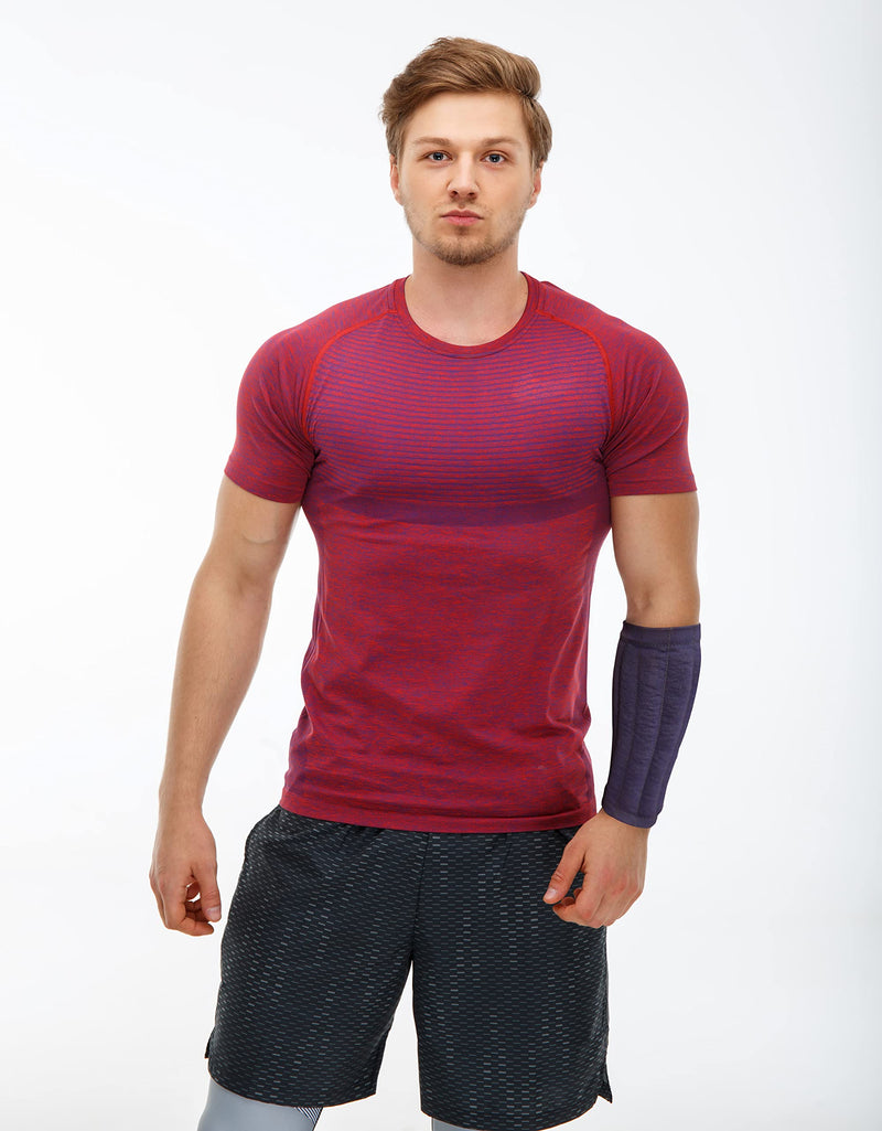 Weighted Forearm Compression Sleeve ‚Äì Proprioceptive Arm Weight for Tremor Control, Strength/Movement Assistance Arm Weight LRG