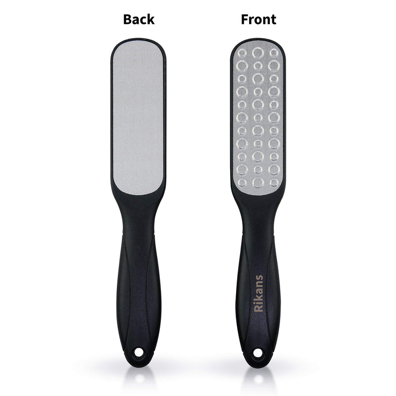 Rikans Colossal Foot File, Professional Foot Rasp Callus Remover, Foot Care Pedicure Tool to Remove Hard Skin,Can Be Used on Wet or Dry Skin, High Grade Stainless Steel File (Foot File Set) - BeesActive Australia