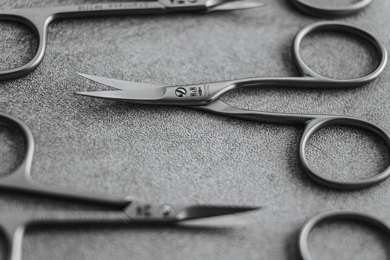 Premium European Nail and Cuticle Scissors by NN Knives - Trusted Family Business Since 1971 (Cuticle, Professional, Stainless Steel) Cuticle, Professional - BeesActive Australia