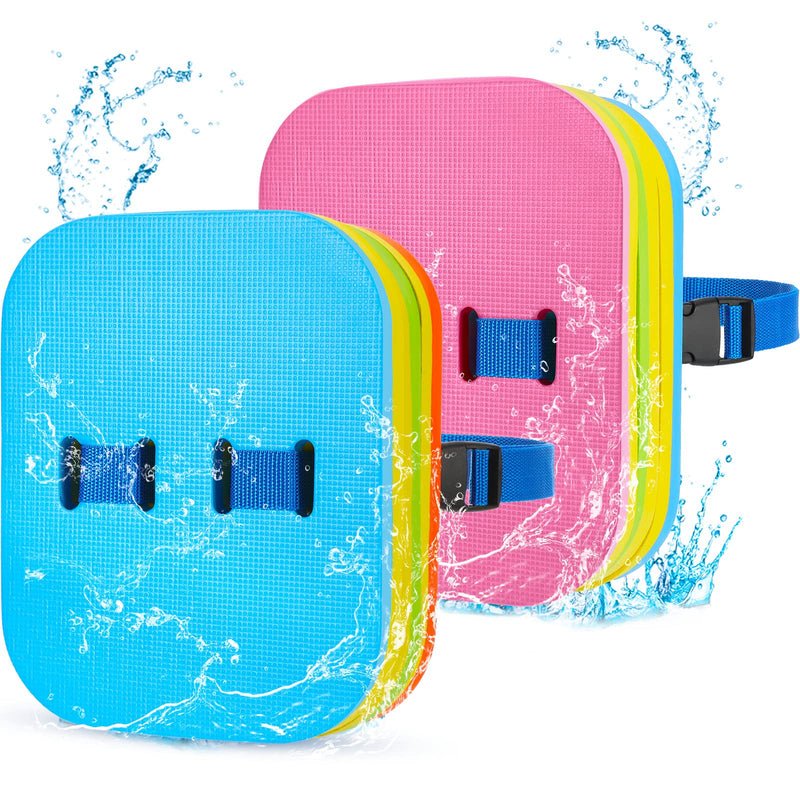 Macarrie Swimming Floats for Kids Swim Belts Swim Bubbles 3 Layers Back Floats Adjustable for Safety Training Beginners Swimming Sport Pool Lesson(2 Pack) - BeesActive Australia