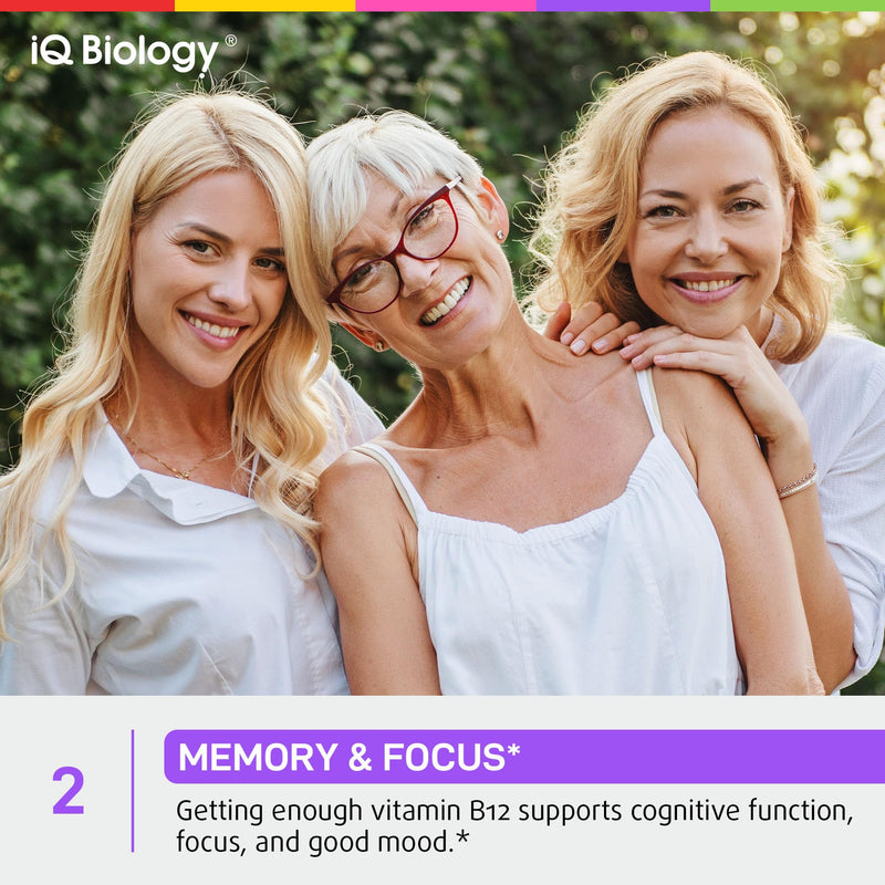 Organic Vitamin B12 Liquid Drops - Sublingual Methylcobalamin 5000 mcg, 2oz | Methylated B-12 Active Coenzyme Form - Energy & Nerve System Support - Berry Flavor - 60 servings 2 Fl Oz (Pack of 1)