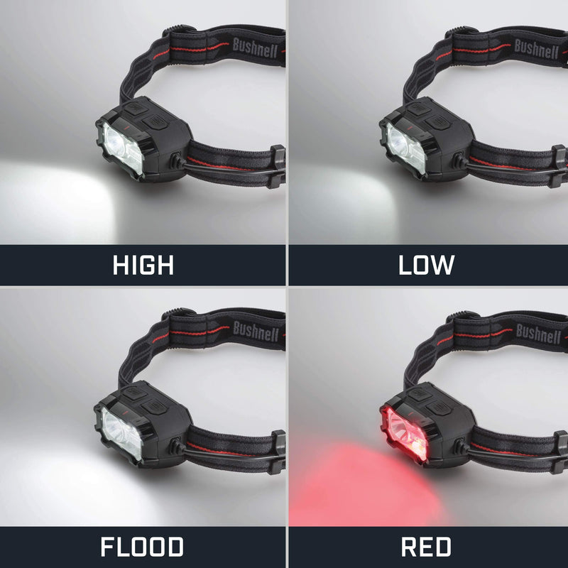 Bushnell PRO Rechargeable 400L Multi-Color Headlamp