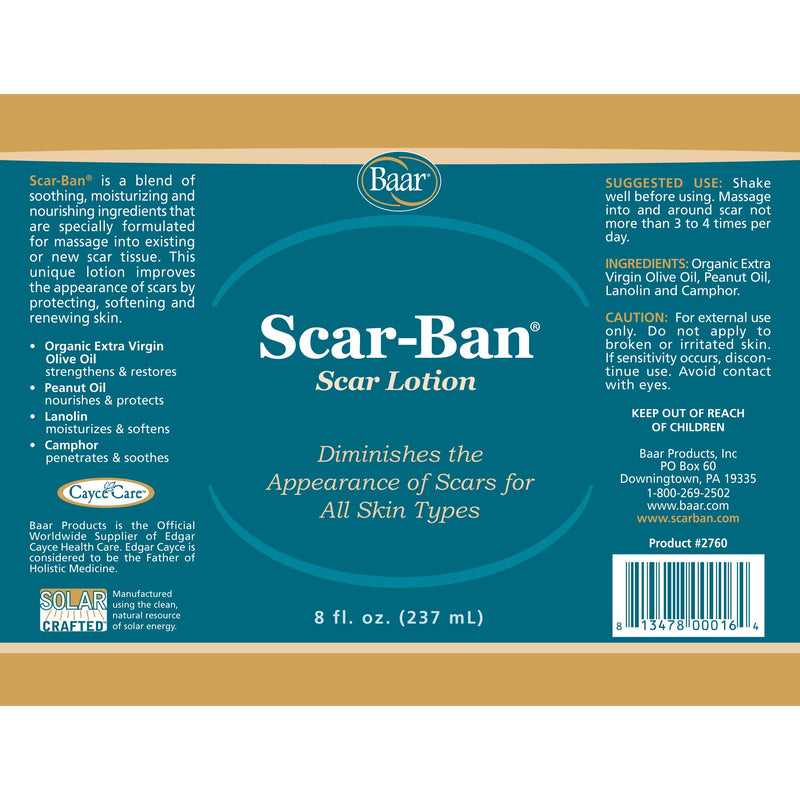 Scar Ban, 8 oz. Pump 8 Fl Oz (Pack of 1)
