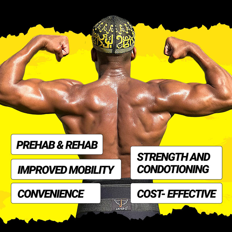 Premium RipStick Pillz, Workout Equipment for Joint Rehab, Shoulder Strength, Resistance Training, and Muscle Building, with 6 Adjustable Resistance Bands Yellow/Black