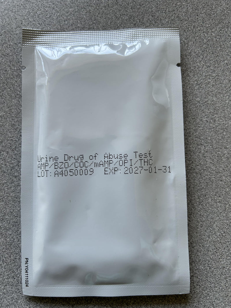 At Home Urine Drug Tests, 6 Instant Test Kits for Marijuana, Cocaine, Opiates, Amphetamine, Methamphetamine, Benzodiazepine, 5 Tests - BeesActive Australia