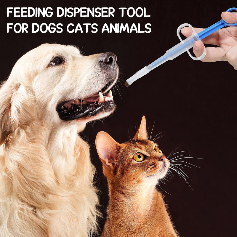 Ozmw 1 piece tablet dispenser for cats (blue). - BeesActive Australia