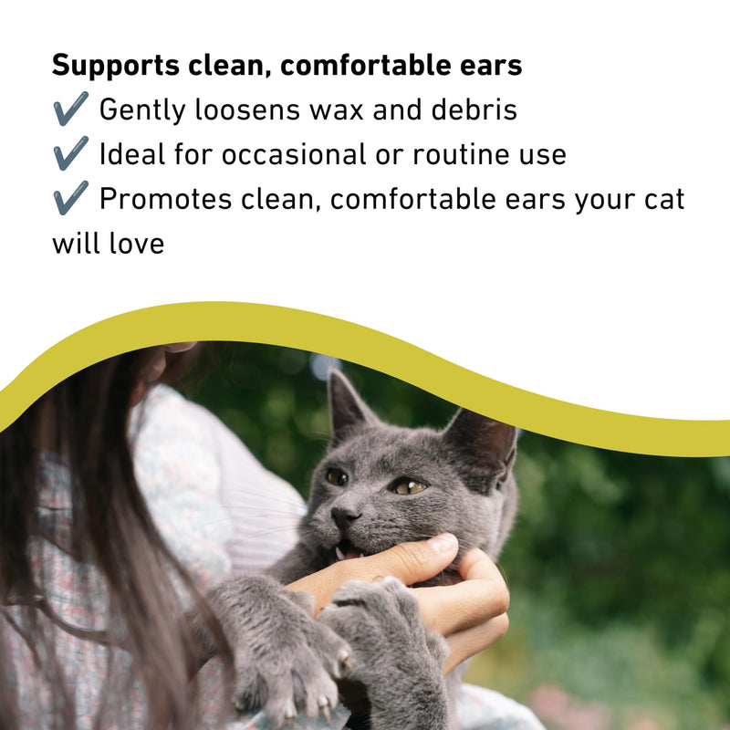 Nature's Greatest Secret Ear Drops for Cats 30ml | Colloidal Silver & Botanicals | Cleans & Conditions | Vegan | UK Made