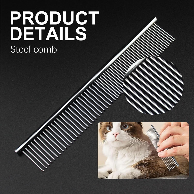 Thoquene dog and cat fur scissors, dog scissors, dog hair curved, pet comb made of robust stainless steel - BeesActive Australia