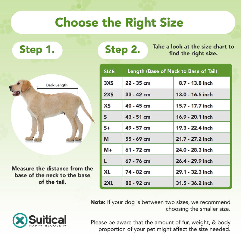 Suitical Recovery Suit Dog, L, Black L (Pack of 1) - BeesActive Australia