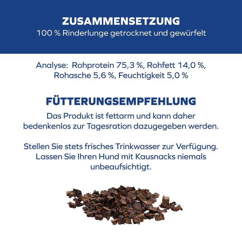 Pet Food Schwenner - Dried Training Bites for Dogs I 1000g Beef Lung I Treat Bag for Training Dogs Training Bites Beef 1 kg (Pack of 1) - BeesActive Australia