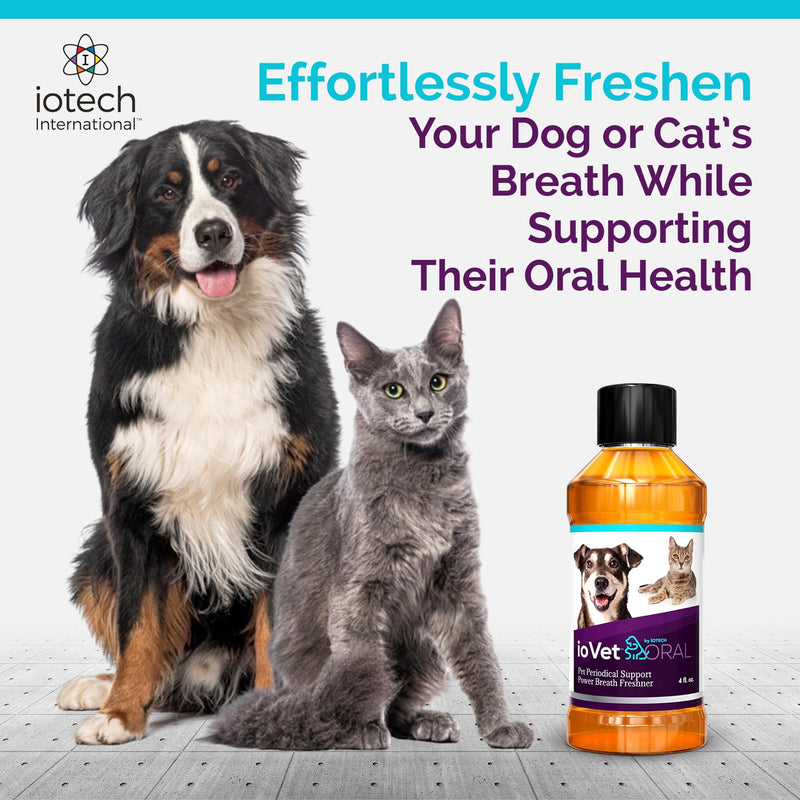 Recommended by Veterinarians Because it Simply Works Better. ioVet Oral Pet Water additive effortlessly Helps Your pet to the Clean, Healthy Mouth & Dazzling Fresh Breath You've Always Hoped for.