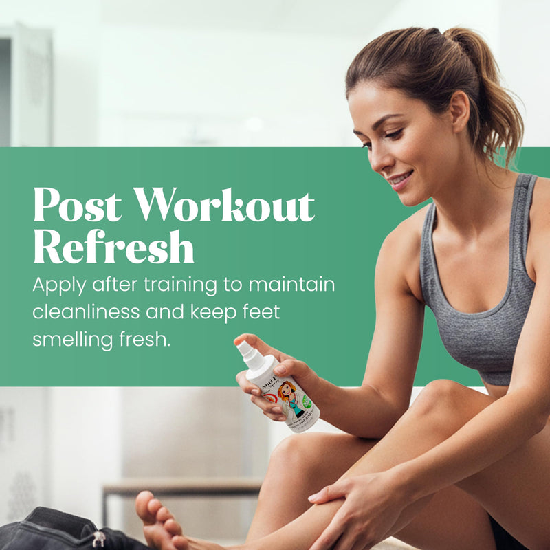 Hand & Foot Spray - Quick Drying Formula Solution - Helps For Itching, Burning, Scaling, and Discomfort - Hands, Feet, & Nail Soaking Solution - 6 fl oz - BeesActive Australia