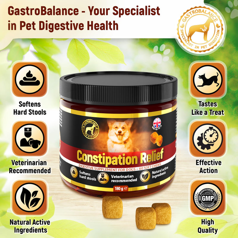 dog constipation treatment – Stool softener recommended by vet (Chicken flavour) Chicken flavour