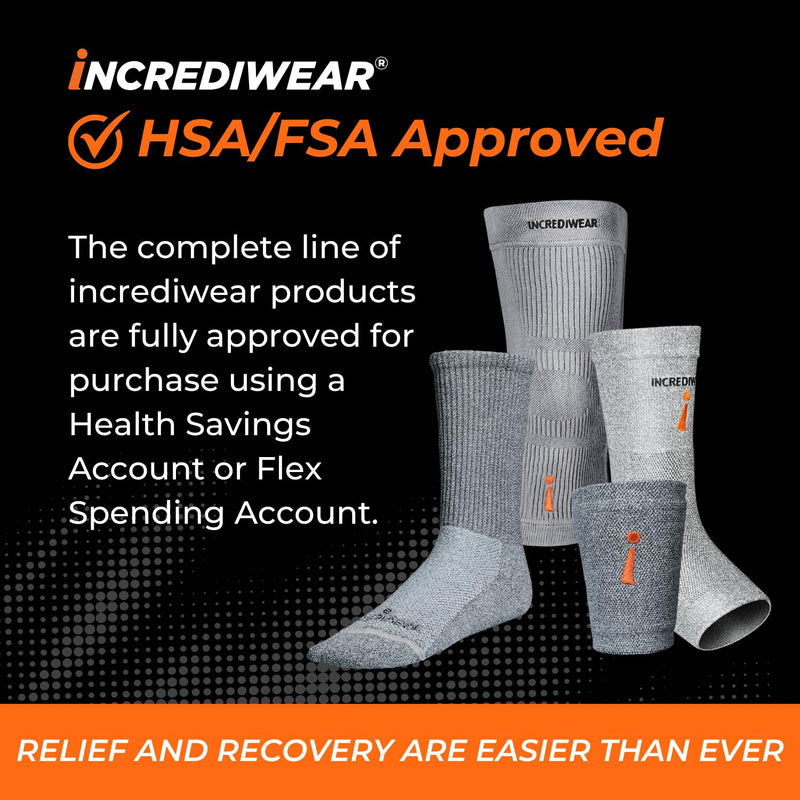 Incrediwear Knee Sleeve ‚Äì Knee Braces for Knee Pain, Joint Pain Relief, Swelling, Inflammation Relief, and Circulation, Knee Support for Women and Men Large Grey - BeesActive Australia