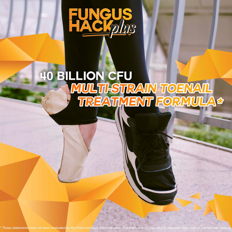 Fungus Hack Plus Probiotic Internal Fungus Fighter - Antifungal Probiotic - Nail Fungus Treatment - This Toe Fungus Treatment is Designed to Balance Probiotics to Help Fight Off Fungus