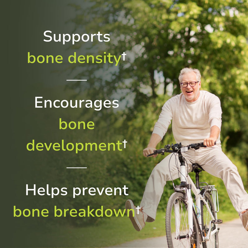 Vinco Inc - OsteoSheath® Enhanced Bone Support & Dietary Daily Supplement | (180 Capsules) | Supports Healthy Bone Density | Calcium, Vitamins K2/B6/D3 & Minerals | Gluten Free