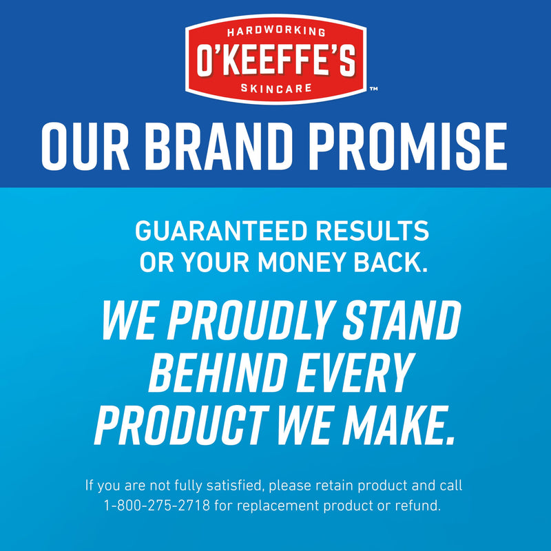 O'Keeffe's for Healthy Feet Foot Cream - 7 oz Tube (1 Pack) - Guaranteed Relief for Extremely Cracked, Dry Feet, Repairing Skincare, Instantly Boosts and Retains Moisture Levels 7 Ounce (Pack of 1) - BeesActive Australia
