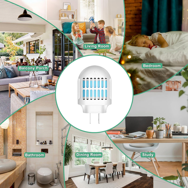 Mosquito Repellent Indoor Use with 20' Mosquito Protection Zone, Plug in Electronic Mosquito Repeller, DEET-Free, for Home, Office - BeesActive Australia