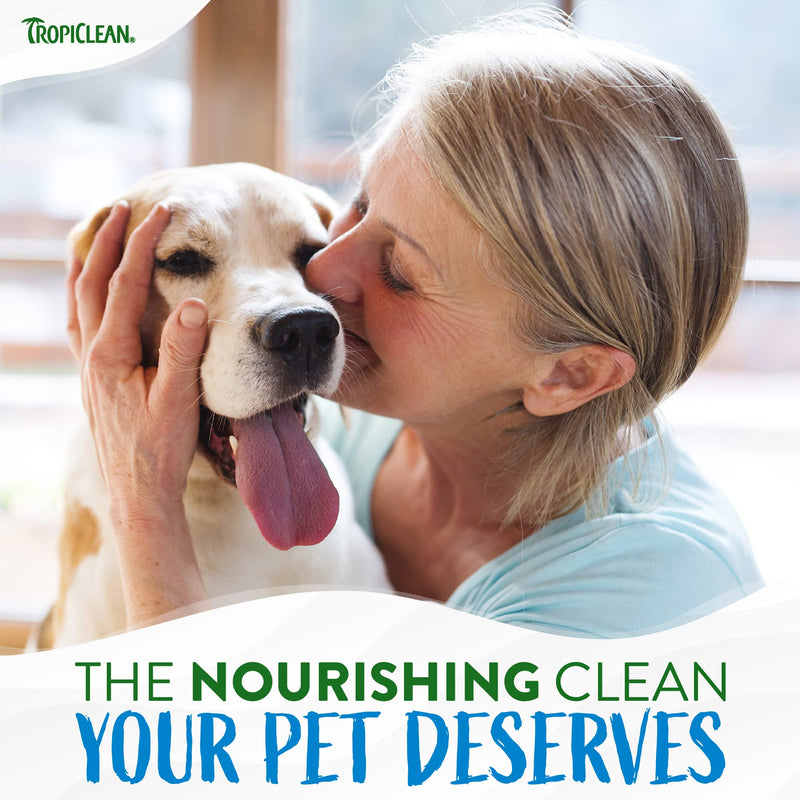 TropiClean Deshedding Cat & Dog Conditioner, Puppy & Kitten Safe, Reduces & Softens Coat, Lime & Coconut Scent, Made in the USA, 20oz. Lime & Cocoa Butter 20 Fl Oz (Pack of 1) - BeesActive Australia