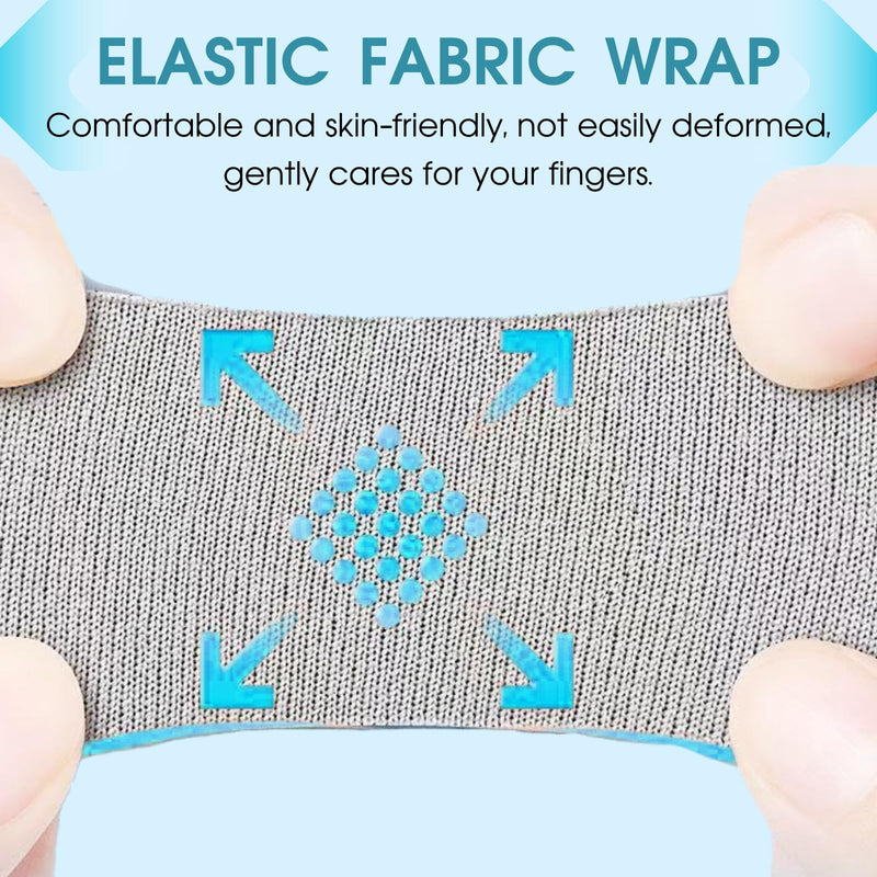 5 Pcs Thumb Splint,Trigger Finger Splints,Finger Brace,Broken Fingers Straightening,Pain Relief,Arthritis or Support for Fingers,Suitable for thumb, Index, Middle, Ring, Pinky Finger - BeesActive Australia