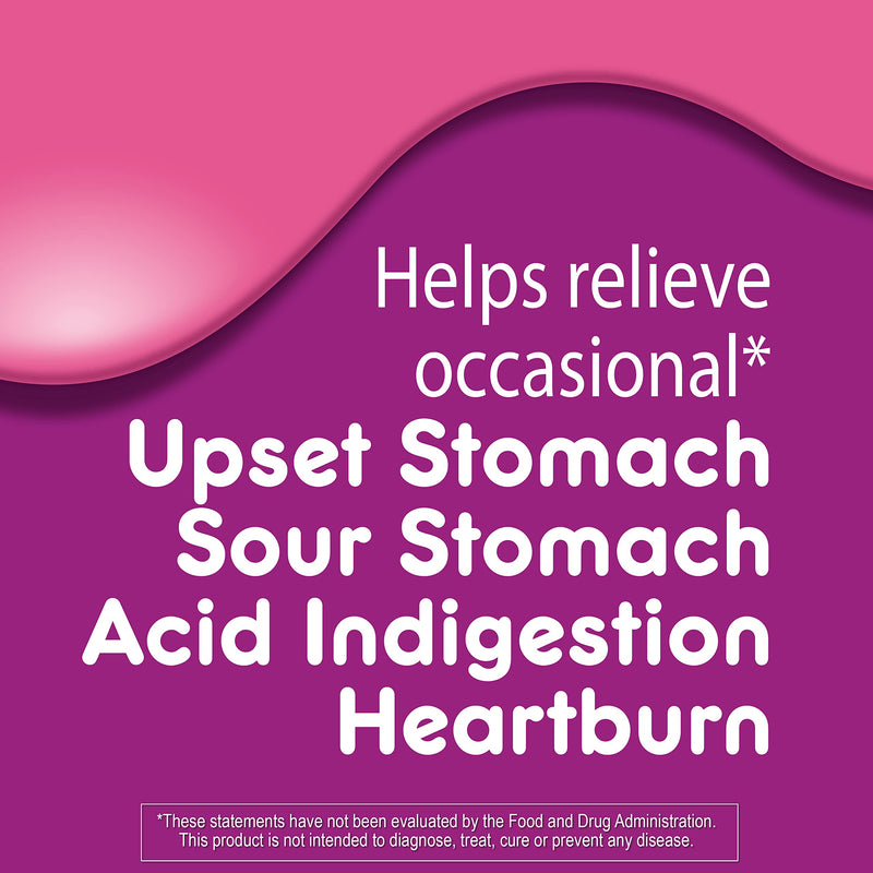 Pepto Kids Gummies, Helps Relieve Occasional Upset Stomach, Acid Indigestion, Sour Stomach and Heartburn, 24 Gummies 24 Count (Pack of 1)