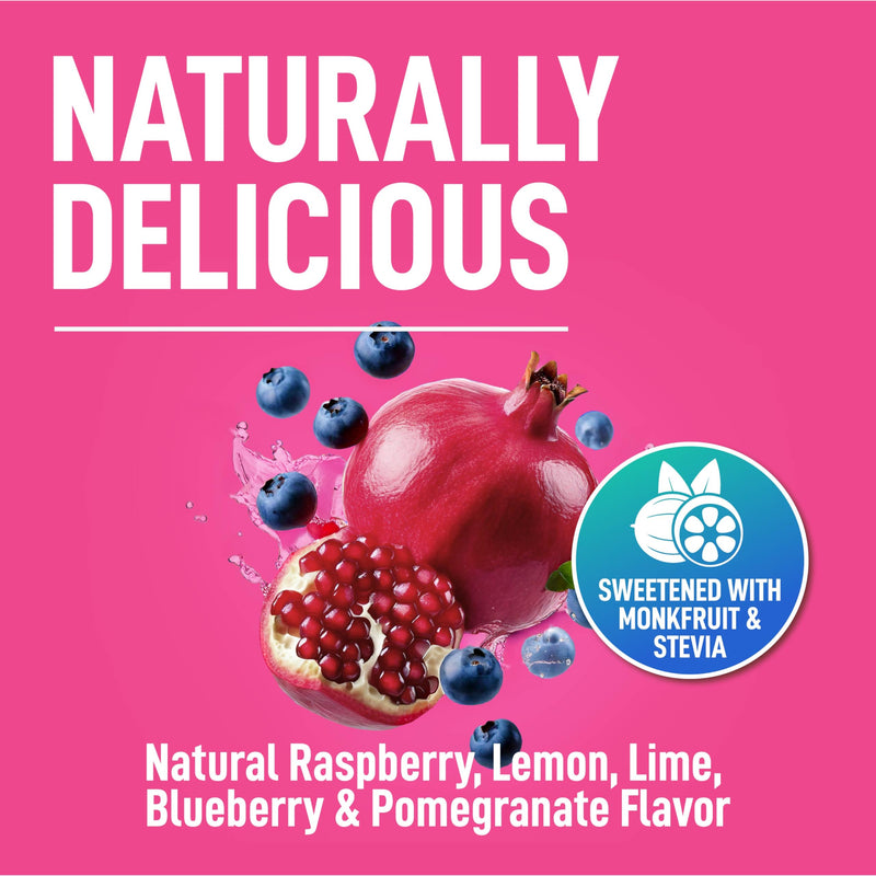 Keppi Electrolytes Powder Packets – Blueberry Pomegranate 30 Servings – No Sugar Hydration Supplement with Potassium, Magnesium, Sodium – Keto, Vegan, Fasting-Friendly, Zero Calorie Hydration Packets 30 Servings - Stick Packs