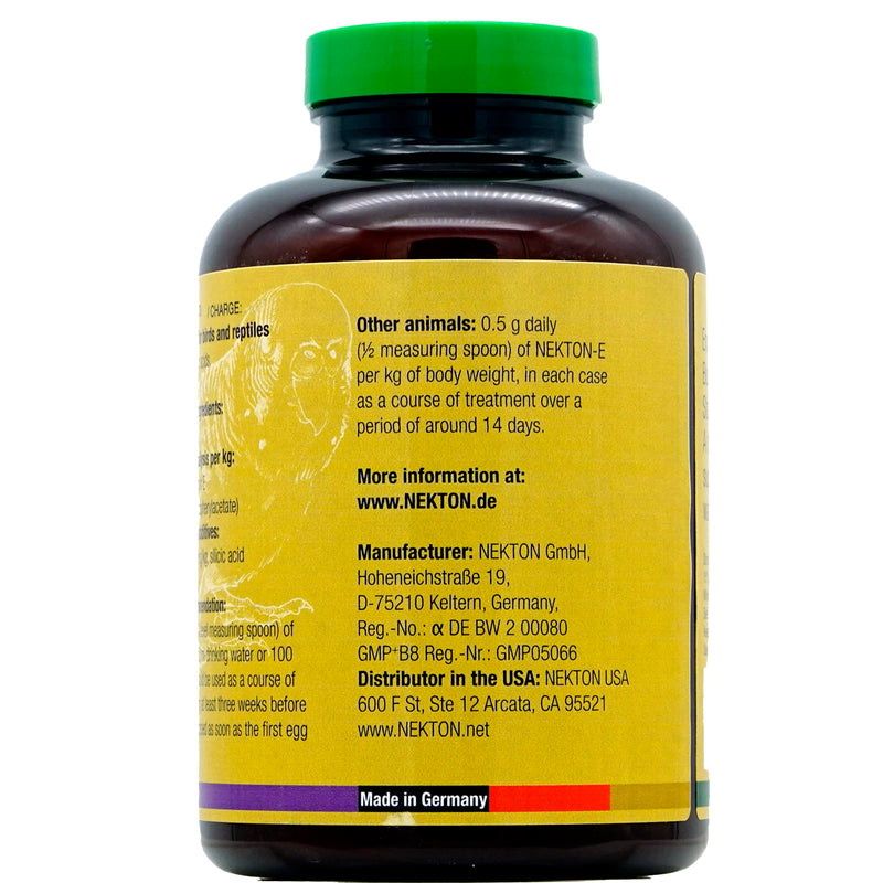 Nekton E Vitamin E Supplement for Birds, 320gm 320 grams