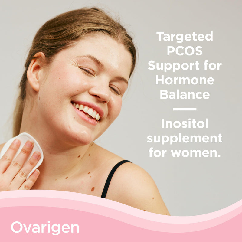 CalmCo Ovarigen Myo-Inositol & D-Chiro Inositol Supplement for Women – 40:1 Inositol Powder with Folic Acid, Fertility Supplements for PCOS, Hormone Balance and Ovarian Support (30 Servings) 30 Servings - BeesActive Australia